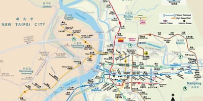 Metro kort Taívan